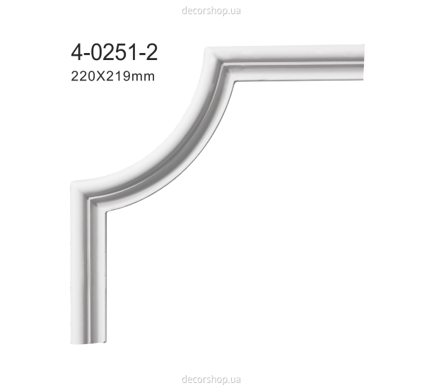 Угловой элемент для молдингов Perimeter FPM-0255C