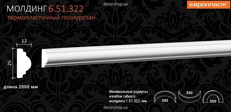 Молдинг МОЛДИНГ 6.51.322