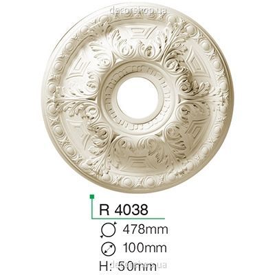 Потолочная розетка R 4038