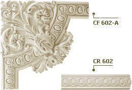 Угловой элемент для молдингов Gaudi Decor CF602A