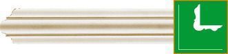 Гладкий карниз P2003 Flexi