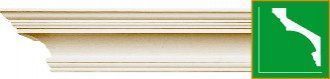 Гладкий карниз P2032 Flexi
