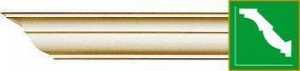 Гладкий карниз P2076 Flexi