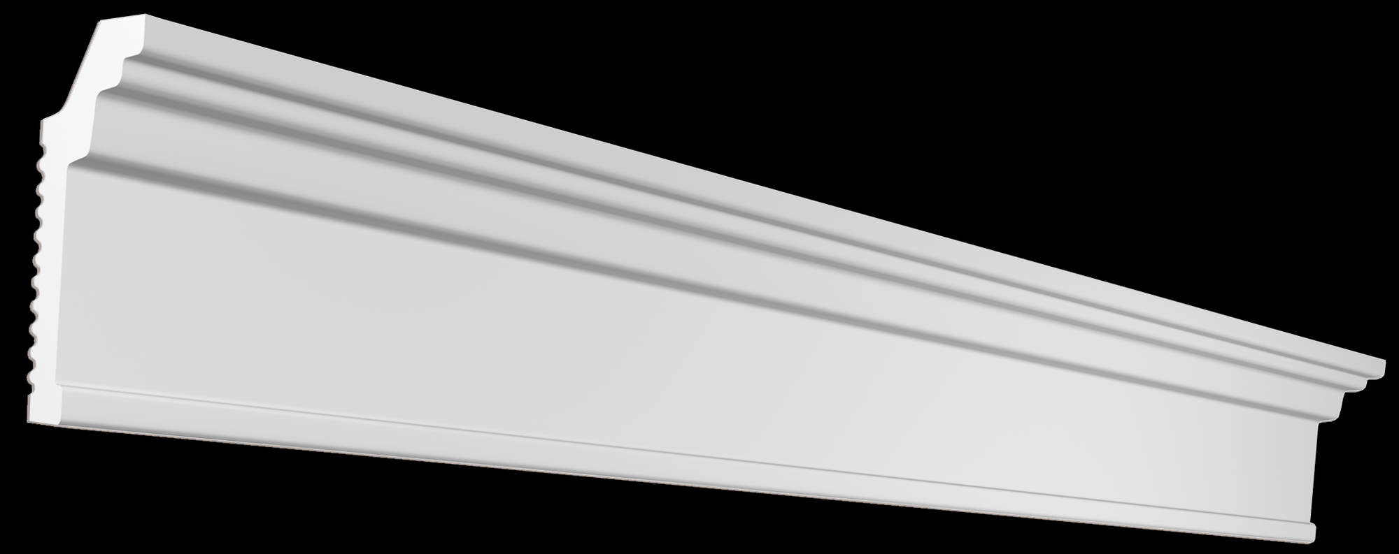 Гладкий карниз Glanzepol GPX-2