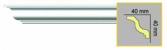 Гладкий карниз K233 Flexi