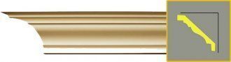 Гладкий карниз K220
