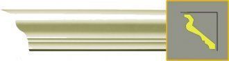 Гладкий карниз K258 Flexi
