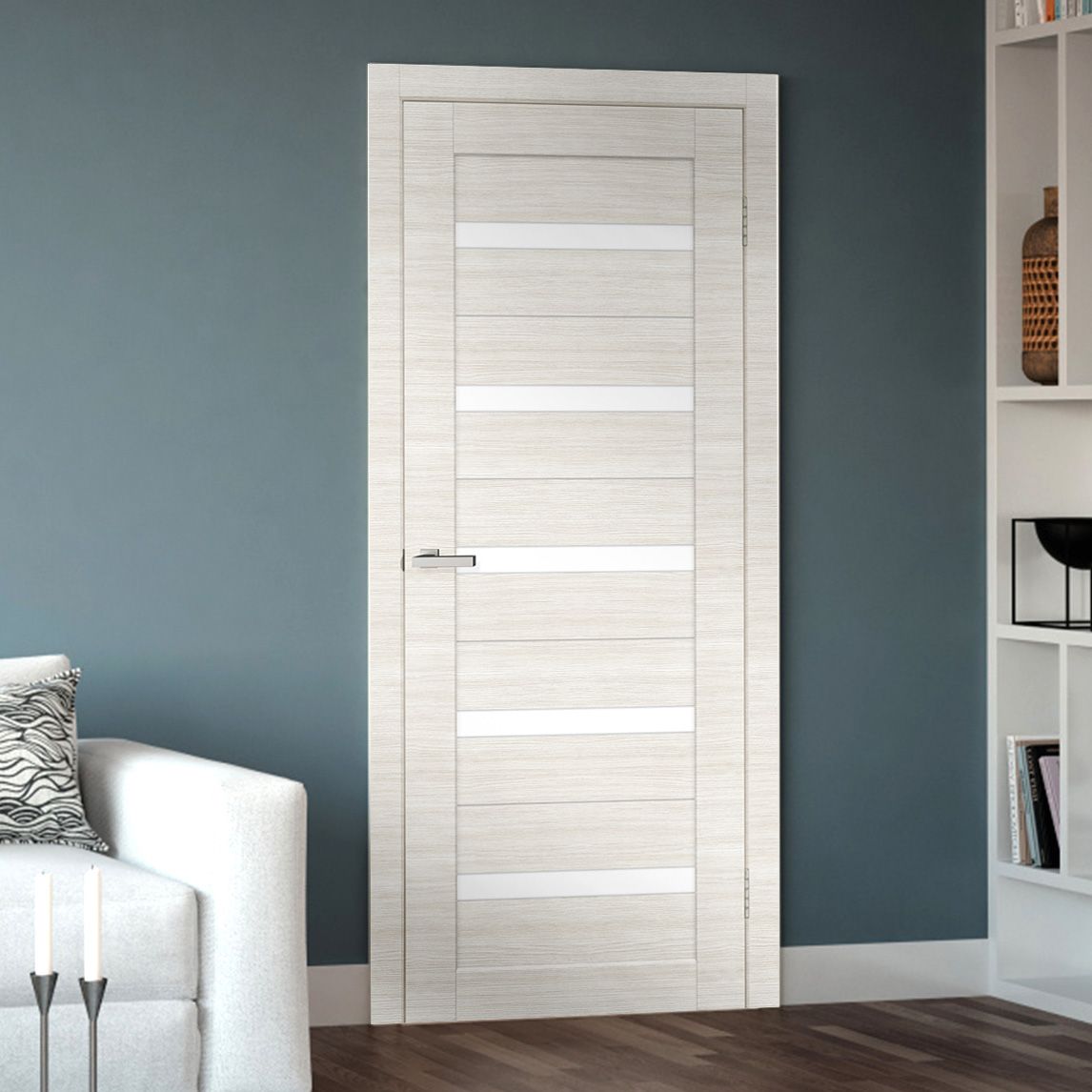 Межкомнатная дверь Двери Omis Cortex Deco 07 дуб bianco line