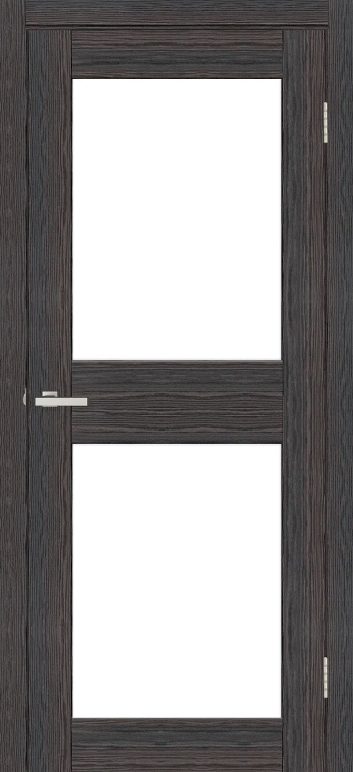 Межкомнатная дверь Двери Omis Cortex Gloss 04 дуб wenge triplex молочный