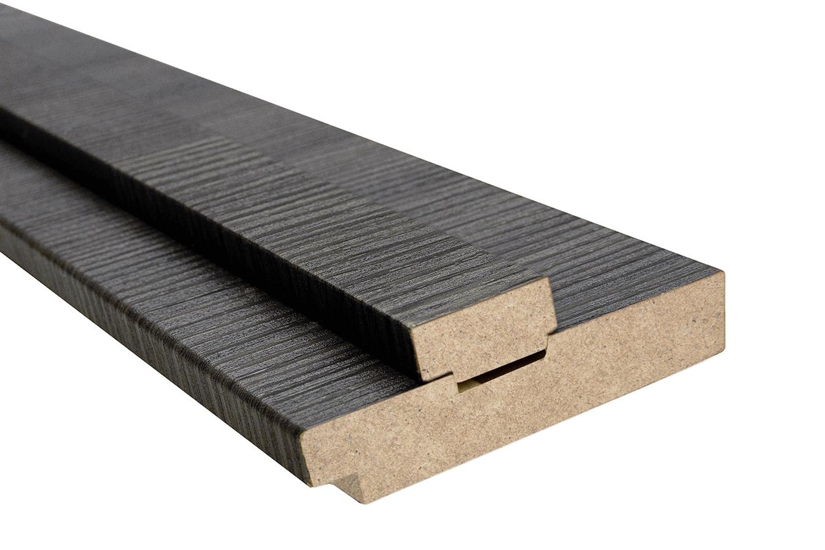Дверная коробка Коробка cortex мдф 100х33х2050 мм wenge line