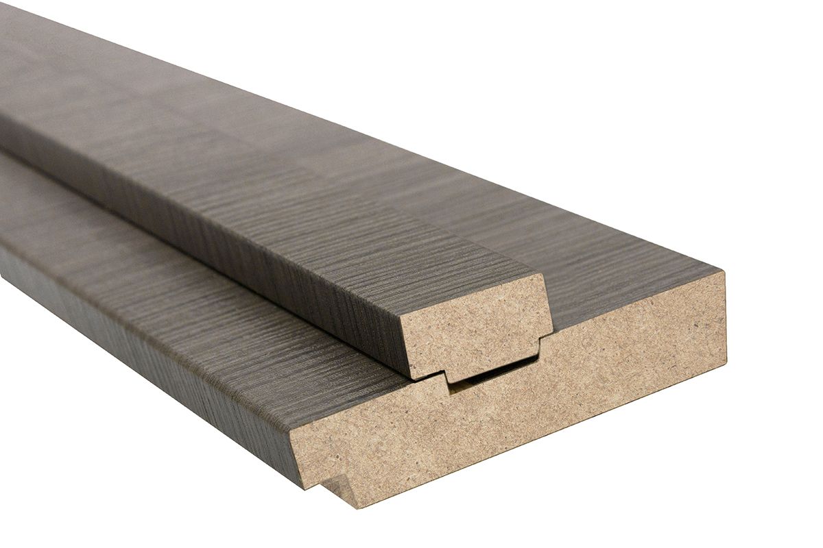 Дверная коробка Коробка cortex мдф 80х33х2050 мм дуб ash line