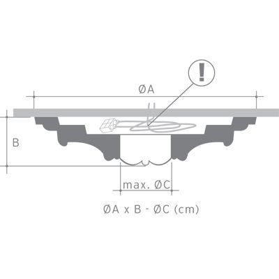 Потолочная розетка R11