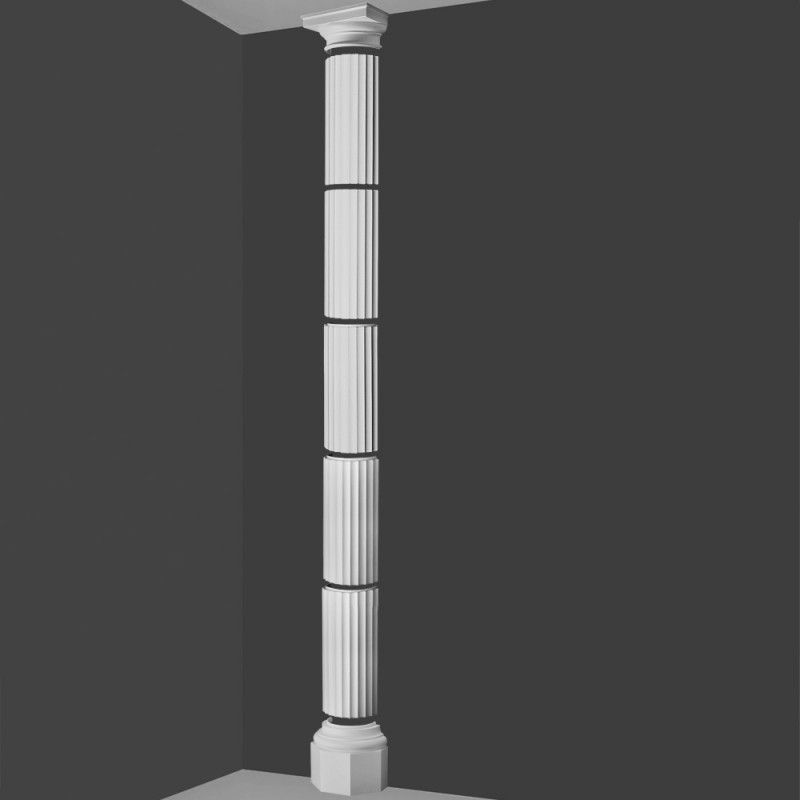 Колонна Segmented Half Column