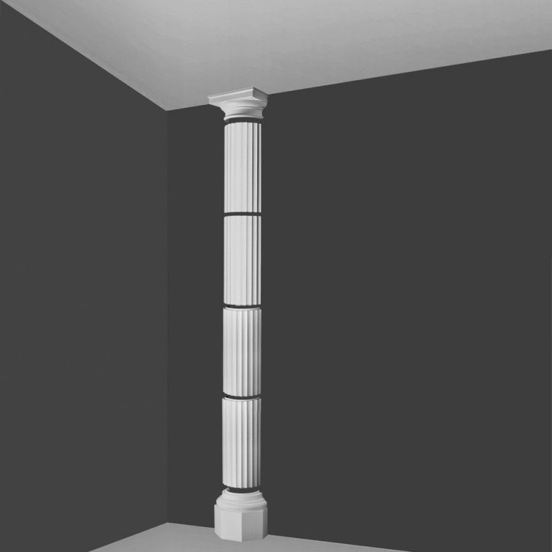 Колонна Segmented Half Column