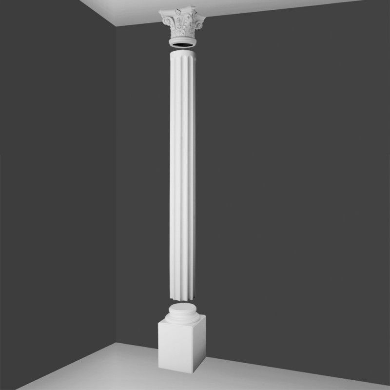 Колонна Set Full Column Corinthian fluted high
