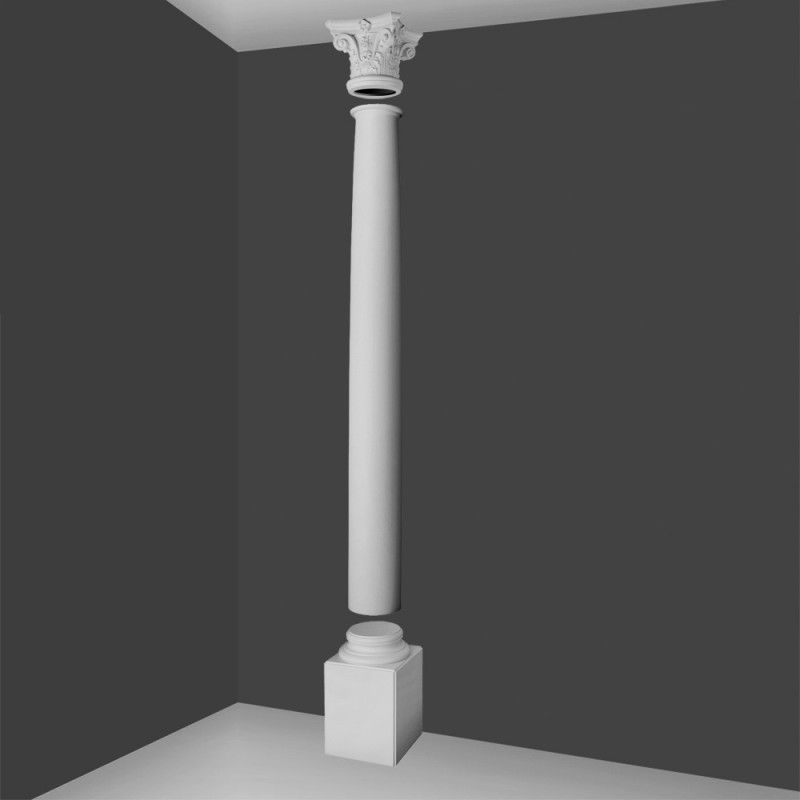 Колонна Set Full Column Corinthian plain high