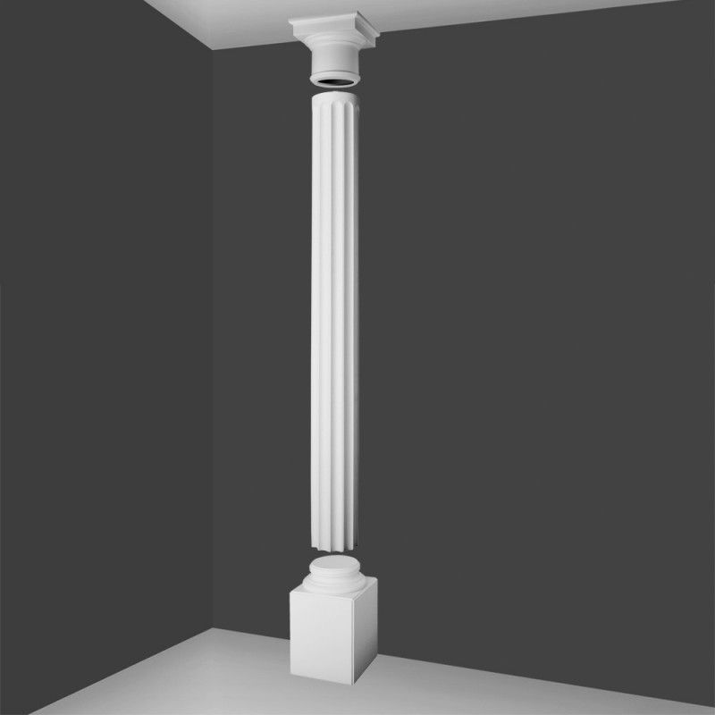 Колонна Set Full Column Doric fluted high
