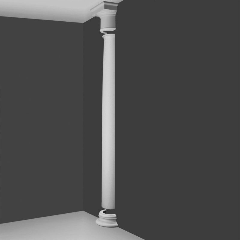 Колонна Set Half Column Doric plain low