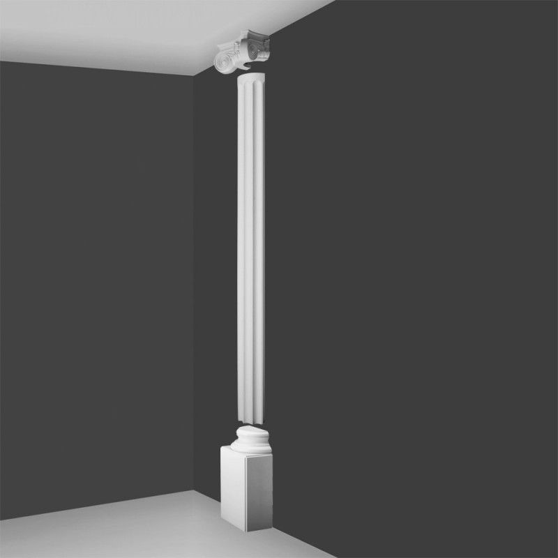 Колонна Set Half Column Ionic fluted high