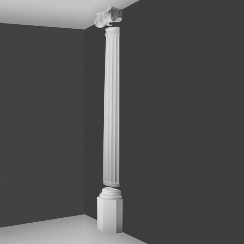 Колонна Set Half Column Ionic fluted XXL high