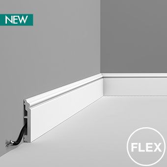 Плинтус из полиуретана SX173 Flex