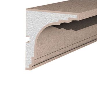 Карниз для фасада Prestige Decor KC111