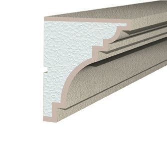 Карниз для фасада Prestige Decor KC123
