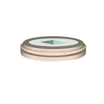 Фасадная колонна Основание колонны Prestige Decor LC102-3