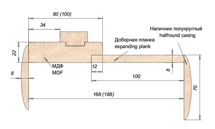 Межкомнатная дверь Двери Omis T01 ПО кора бронза NL дуб Саванна