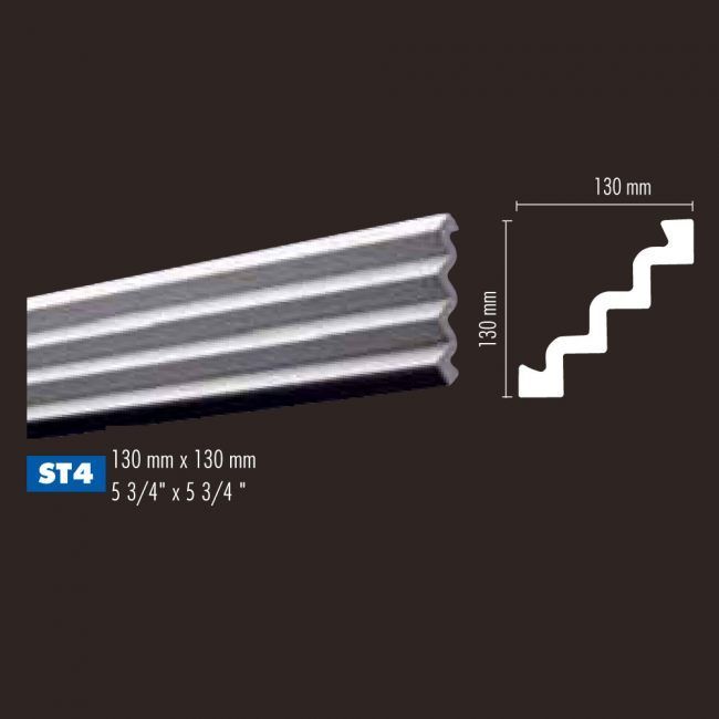 Гладкий карниз NMC ST 4
