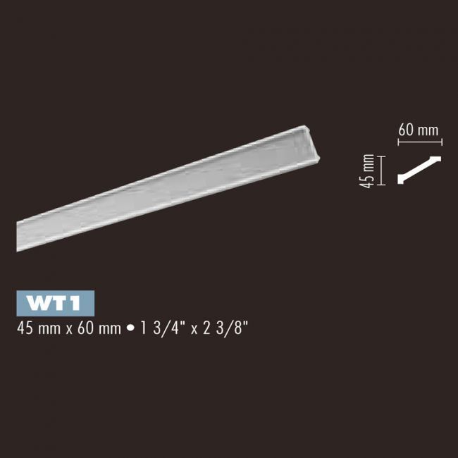 Гладкий карниз NMC WT 1