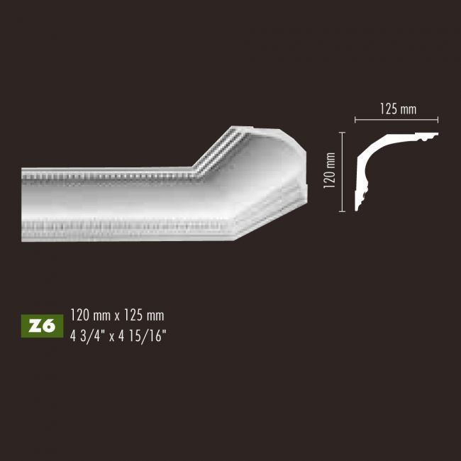 Карниз с орнаментом NMC Z 6