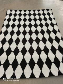 Ковер Almina 126702 black white