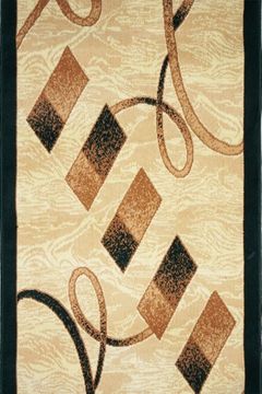 Дорожка Almira 2327 cream green dor