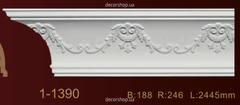 Карниз с орнаментом Classic Home 1-1390