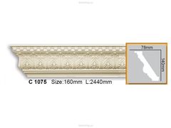 Карниз с орнаментом Gaudi Decor C 1075 (2.44м)