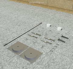 Balustrade installation kit