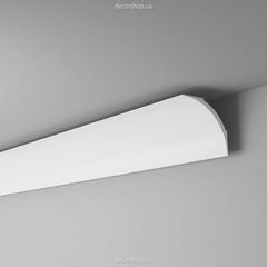 Плинтус из полиуретана NMC Гладкий карниз NE 4