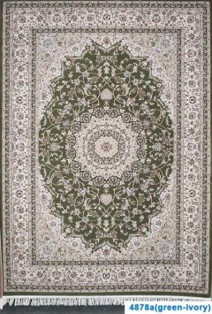 Дорожка Esfehan 4878a green ivory d