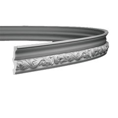 Cornice with ornament Europlast 1.50.259 (flexible)