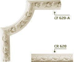 Угловой элемент для молдингов Gaudi Decor CF620A