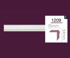 Гладкий карниз Home Decor 1209 (2.44м) Flexi