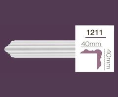 Гладкий карниз Home Decor 1211 (2.44м)