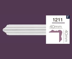 Гладкий карниз Home Decor 1211 (2.44м) Flex