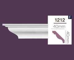 Гладкий карниз Home Decor 1212 (2.44м) Flex