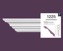 Гладкий карниз Home Decor 1225 (2.44м) Flex