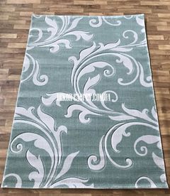 Ковер Стриженный ковер Karnaval 532 green lgrey