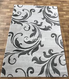Ковер Стриженный ковер Karnaval 532 lgrey dgrey