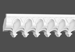 Карниз с орнаментом Европласт 1.50.501