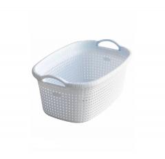 Laundry basket Sakarya Plastik 35l White 8010